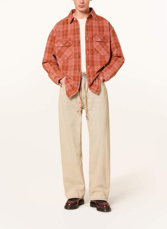 SCOTCH & SODA Overshirt ROOD / LICHTROOD