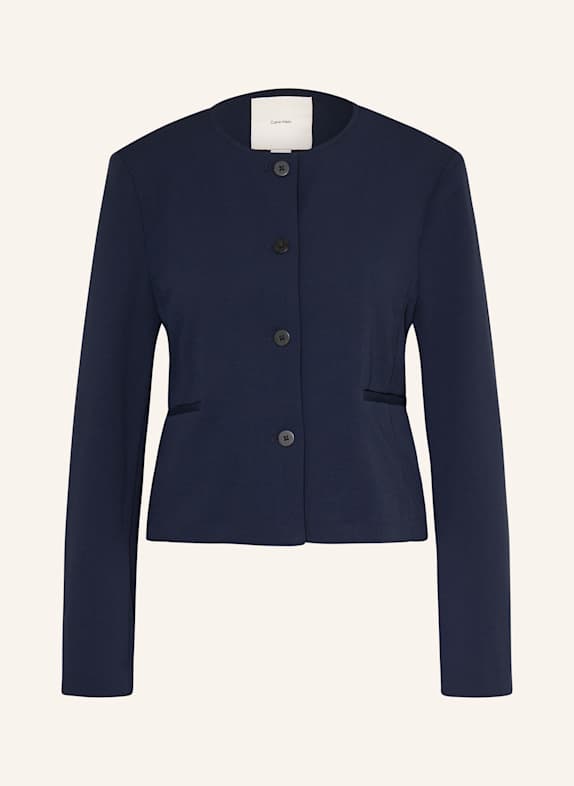 Calvin Klein Boxy jacket DARK BLUE
