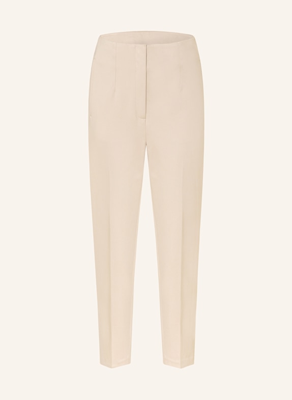 Calvin Klein 7/8 trousers made of jersey LIGHT BROWN