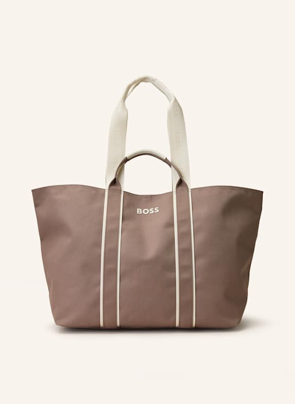 BOSS Shopper PALMAH BROWN/ ECRU