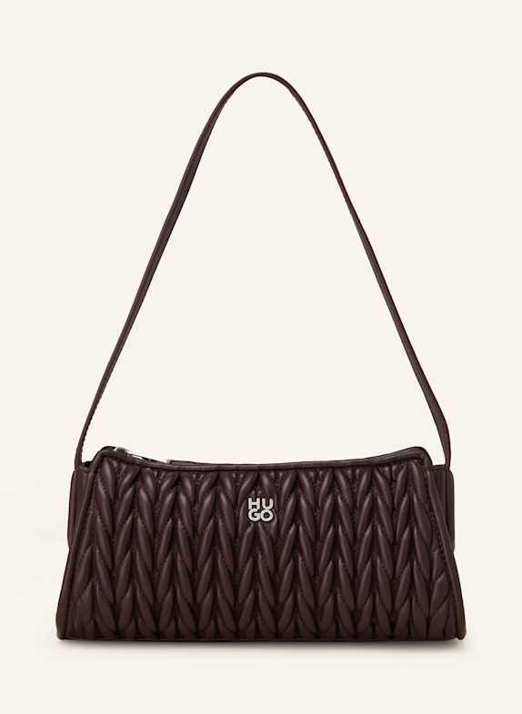 HUGO CHRIS 2.0 shoulder bag DARK BROWN