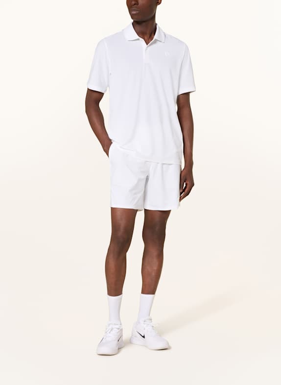 lululemon Tennisshorts STRIPED MESH 7IN WIT