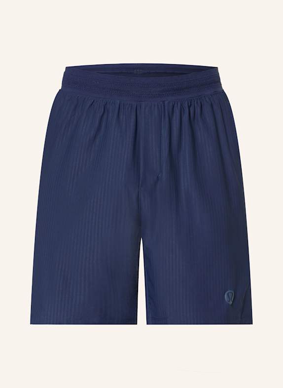 lululemon Tennisshorts STRIPED MESH 7IN DUNKELBLAU