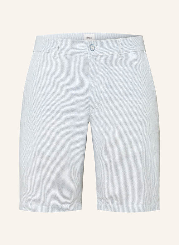 BRAX Shorts BOZEN regular fit WHITE/ BLUE