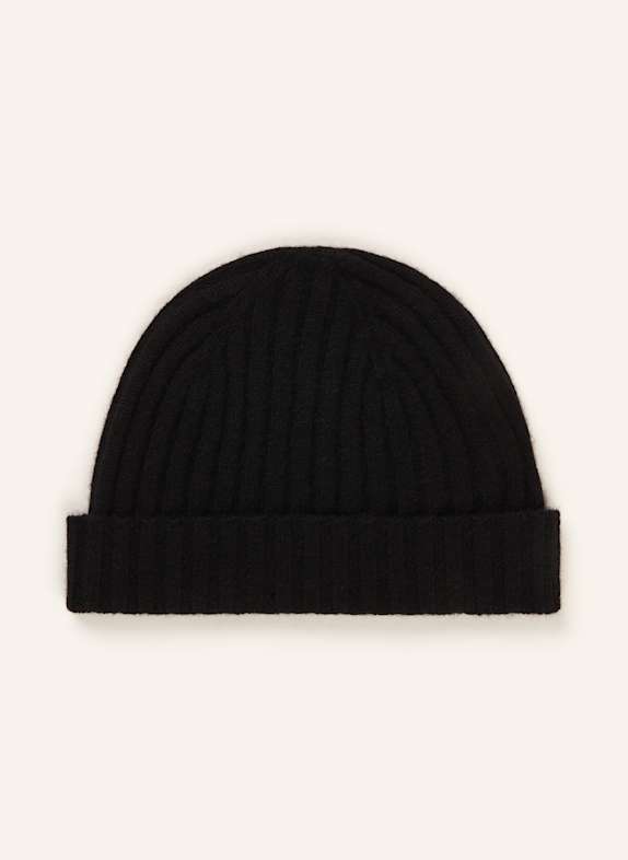 STROKESMAN'S Cashmere-Mütze SCHWARZ