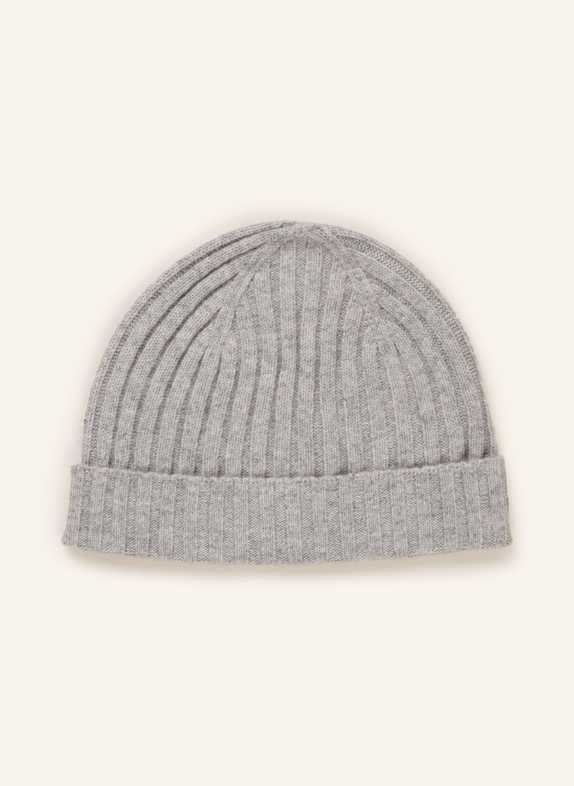 STROKESMAN'S Cashmere-Mütze GRAU