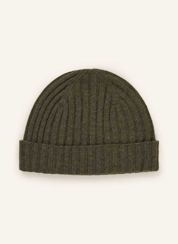 STROKESMAN'S Cashmere-Mütze OLIV