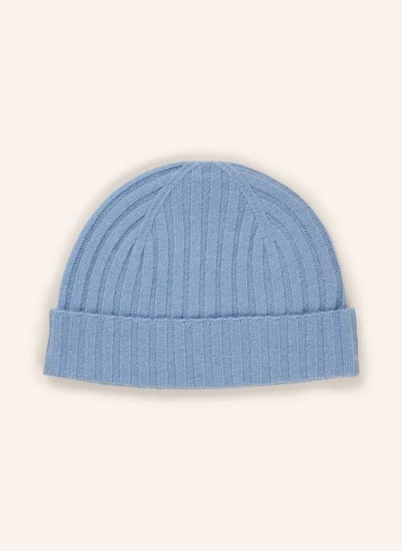 STROKESMAN'S Cashmere-Mütze HELLBLAU