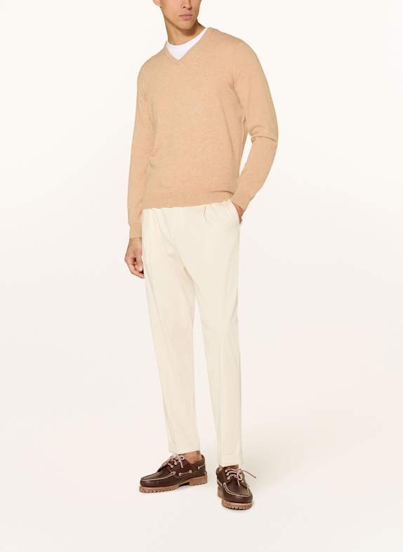 STROKESMAN'S Cashmere-Pullover BEIGE
