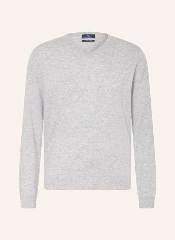 STROKESMAN'S Cashmere-Pullover HELLGRAU