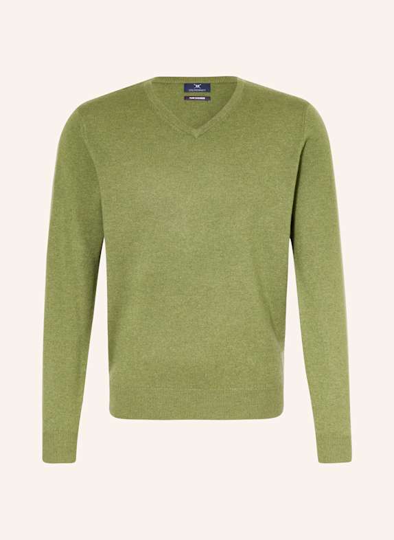 STROKESMAN'S Cashmere-Pullover GRÜN