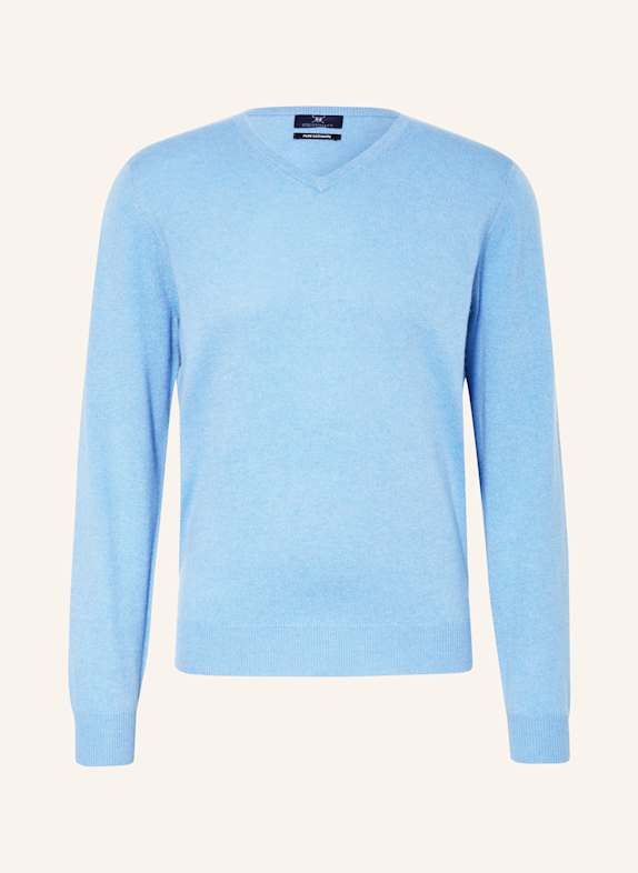 STROKESMAN'S Cashmere-Pullover HELLBLAU