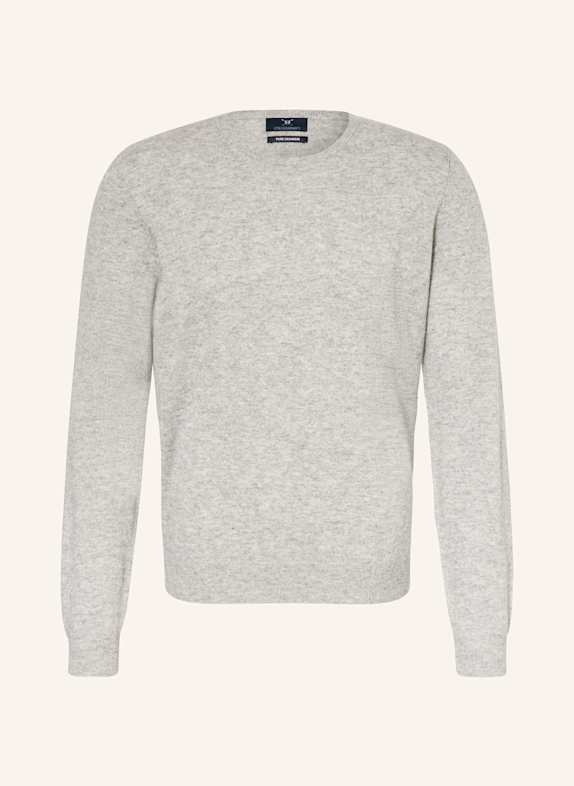 STROKESMAN'S Cashmere-Pullover HELLGRAU