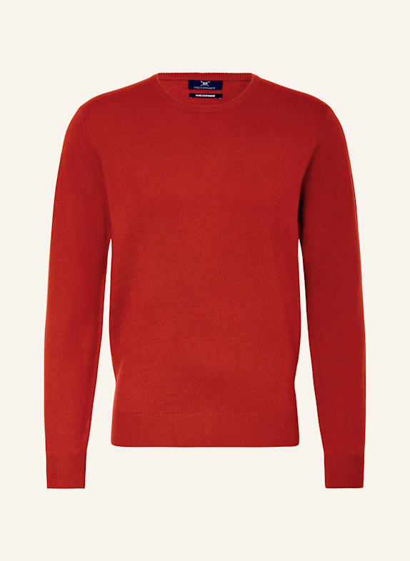 STROKESMAN'S Cashmere-Pullover ROT