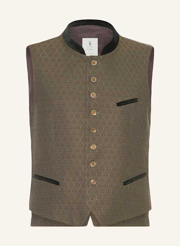 Johann & Johanna Trachten vest BROWN