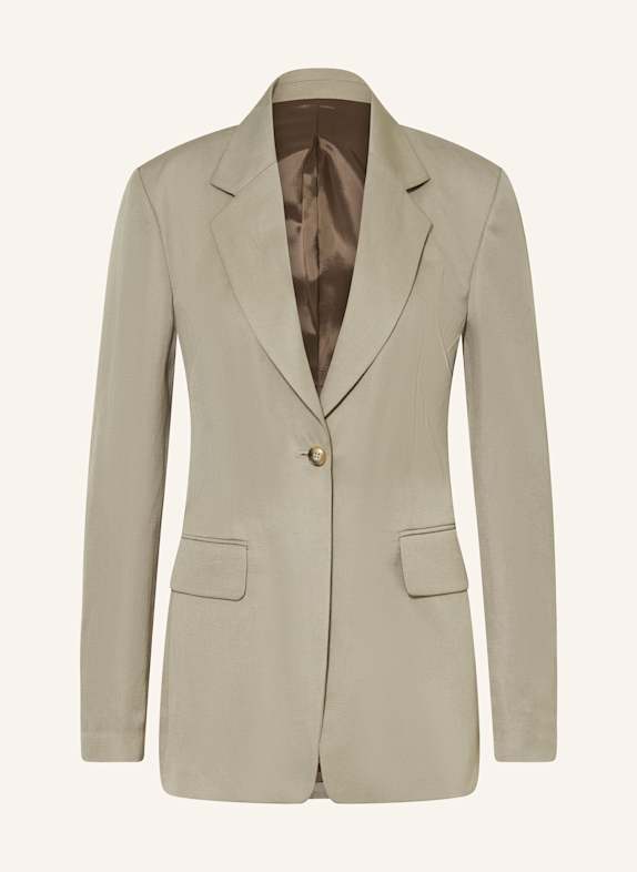 TIGER OF SWEDEN Blazer NARINA mit Leinen GRAU