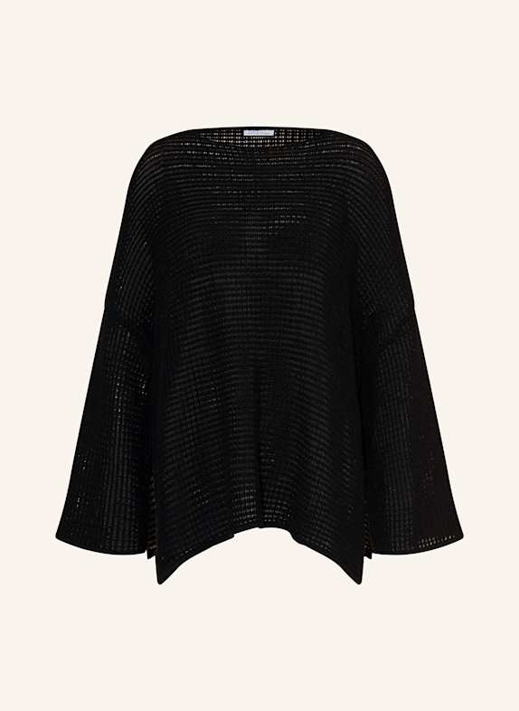 MRS & HUGS Oversized-Pullover mit Cashmere SCHWARZ