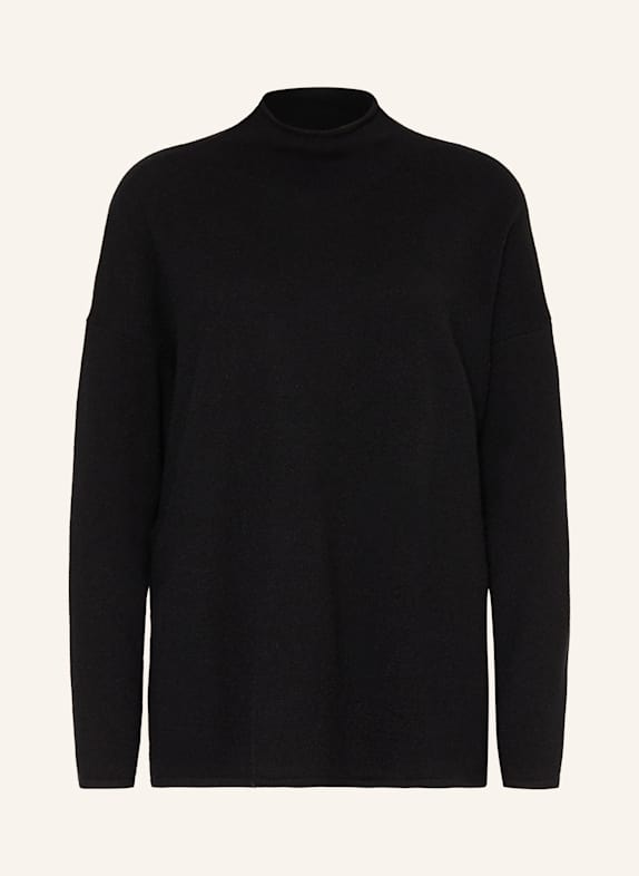 MRS & HUGS Oversized sweater made of cashmere BLACK