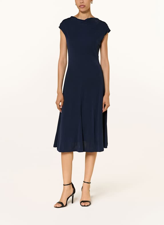 BOSS Jerseykleid ELAMI DUNKELBLAU