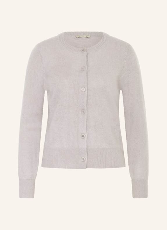 lilienfels Strickjacke aus Cashmere HELLGRAU