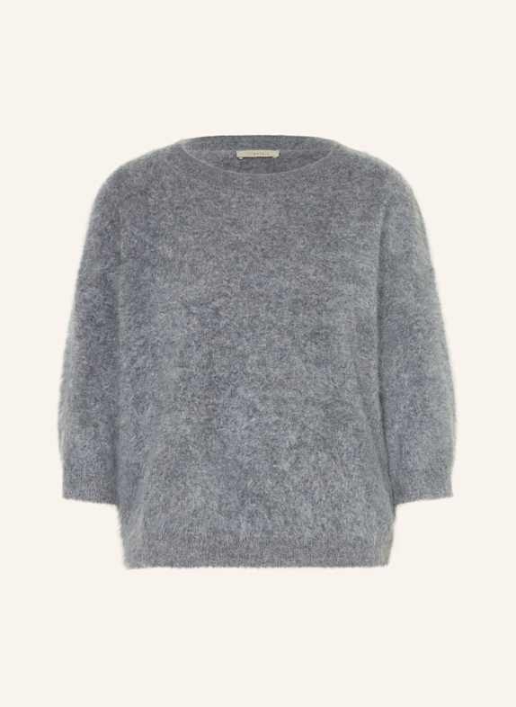 lilienfels Strickshirt aus Cashmere GRAU