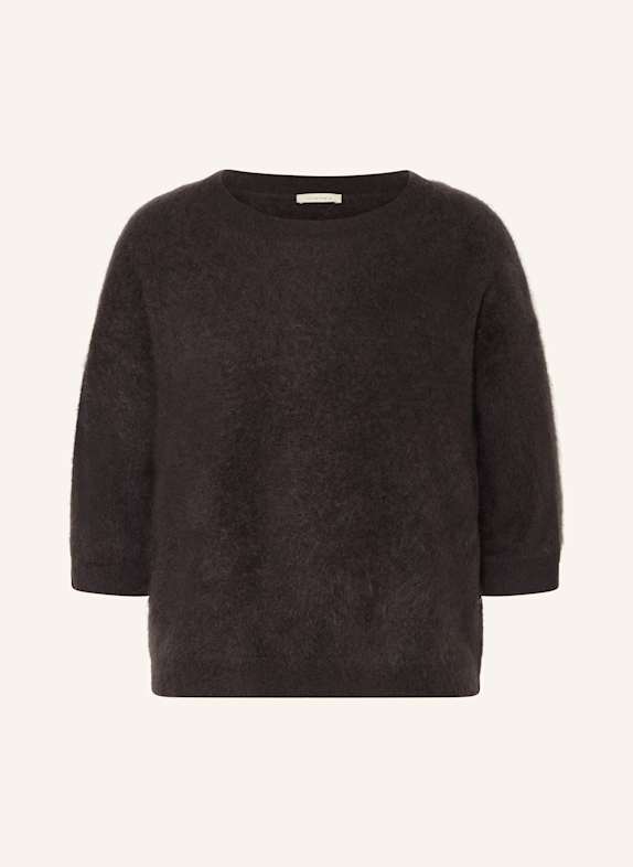 lilienfels Strickshirt aus Cashmere DUNKELGRAU