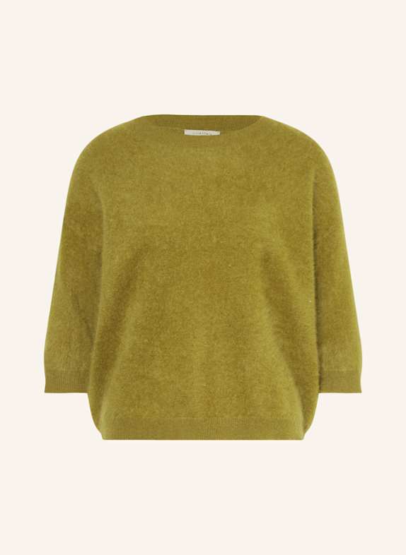 lilienfels Strickshirt aus Cashmere GRÜN