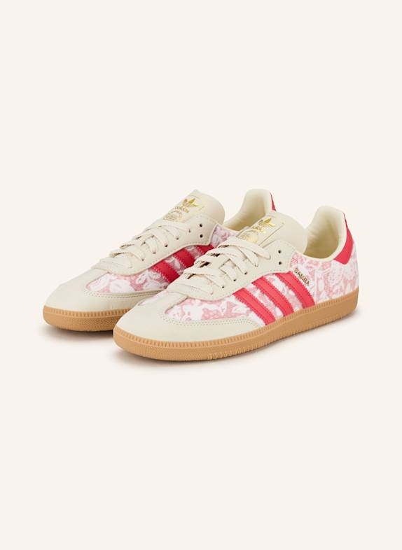 adidas Originals Sneakers SAMBA OG X LIBERTY LONDON CREME/ HELLROT/ WEISS