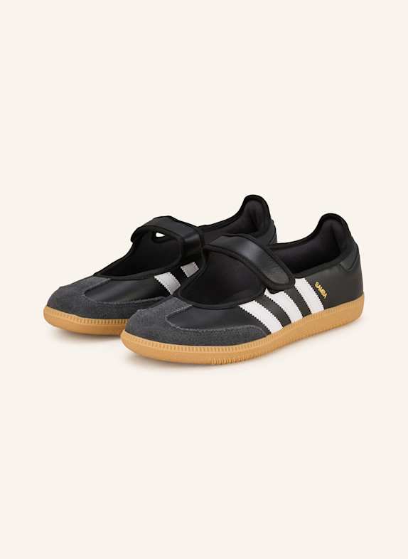 adidas Originals Mary Jane ballet flats SAMBA OG BLACK