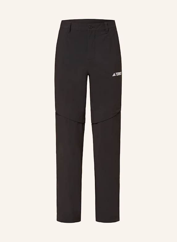 adidas TERREX Spodnie z odpinanymi nogawkami MULTI CZARNY