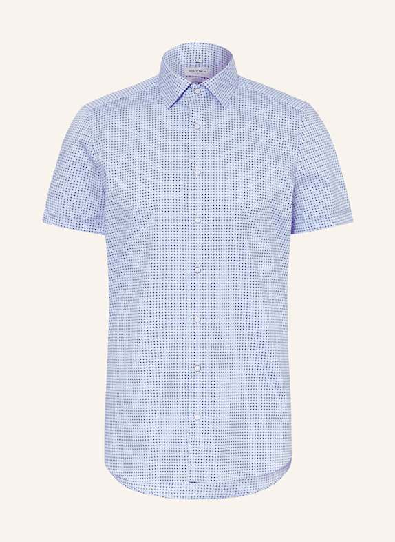 OLYMP Kurzarm-Hemd Level Five body fit HELLBLAU/ BLAU