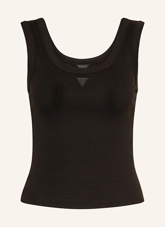 GUESS Top BLACK