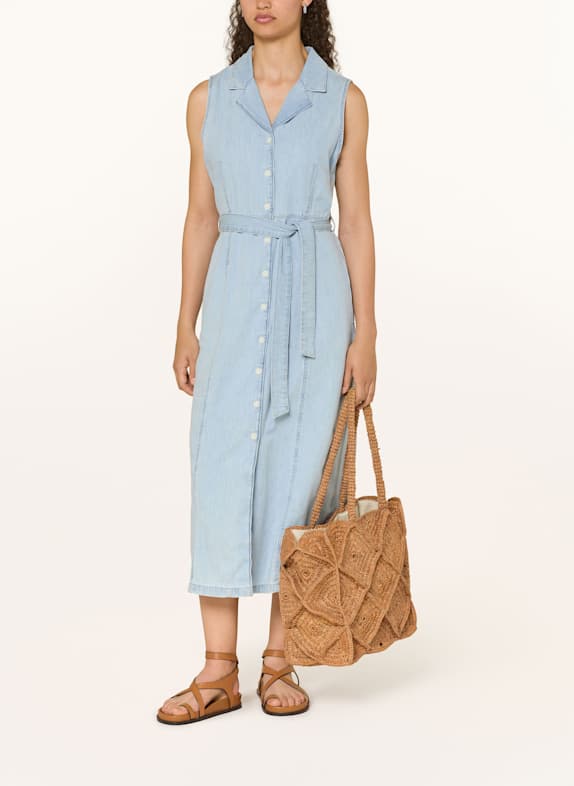 mavi Hemdblusenkleid PERRY HELLBLAU