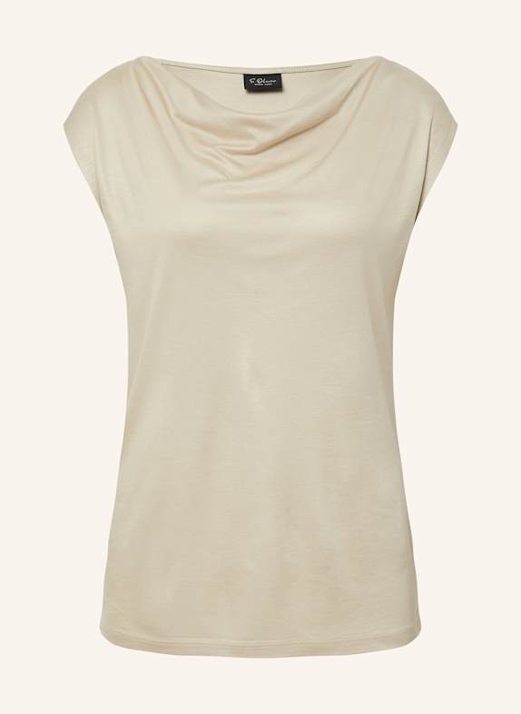 s.Oliver BLACK LABEL T-Shirt HELLBRAUN