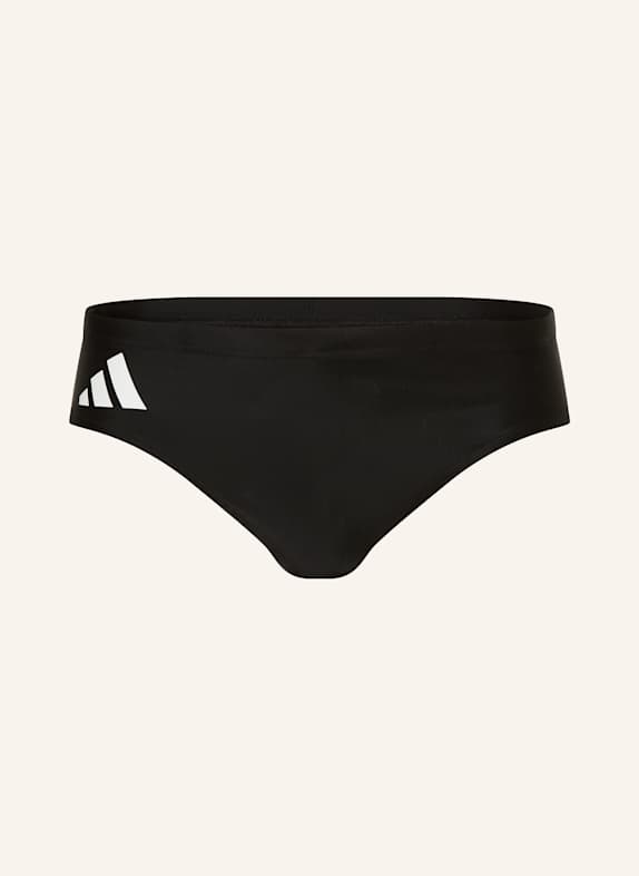 adidas Kąpielówki slipy SOLID CZARNY/ BIAŁY