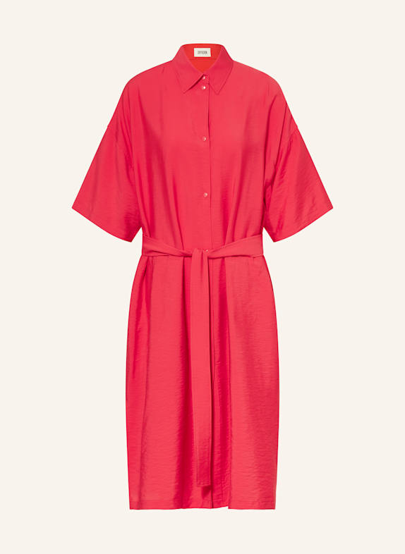 DRYKORN Hemdblusenkleid RINI ROT