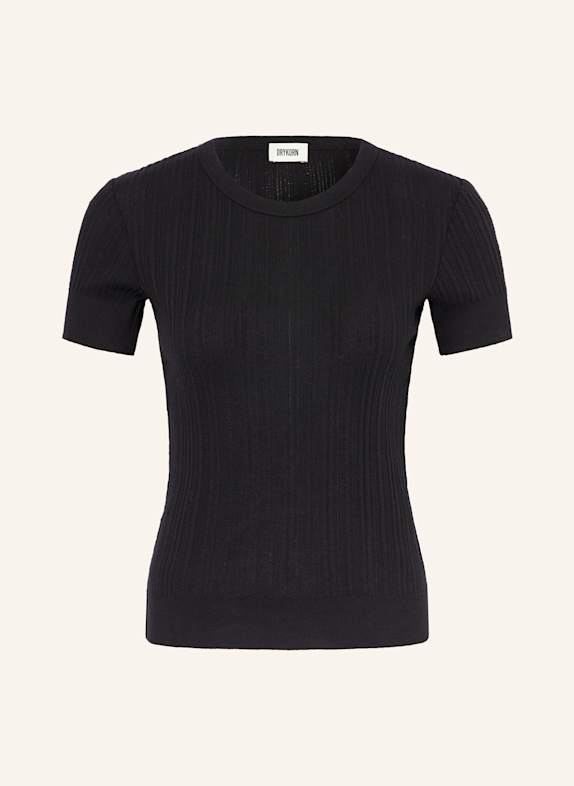 DRYKORN Strickshirt KOALY SCHWARZ