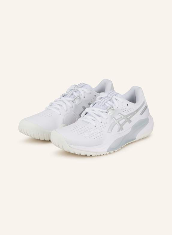 ASICS Tennisschuhe GEL-CHALLENGER 15 WEISS/ SILBER