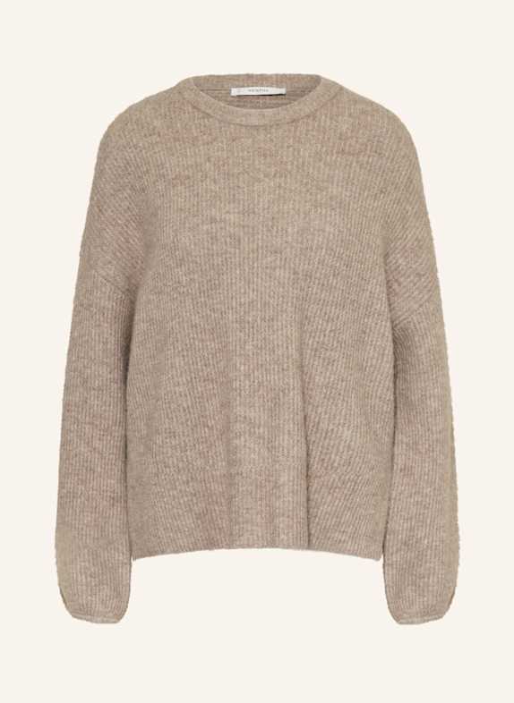 GESTUZ GZALPHA sweater with alpaca BEIGE