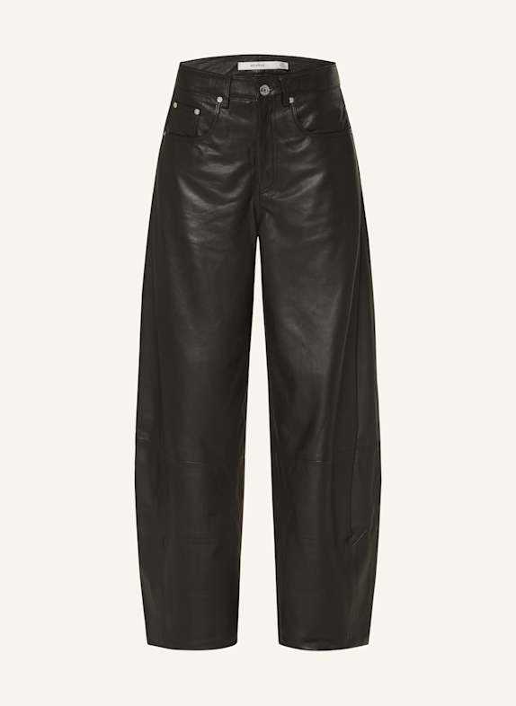 GESTUZ Lederhose GZRIO SCHWARZ