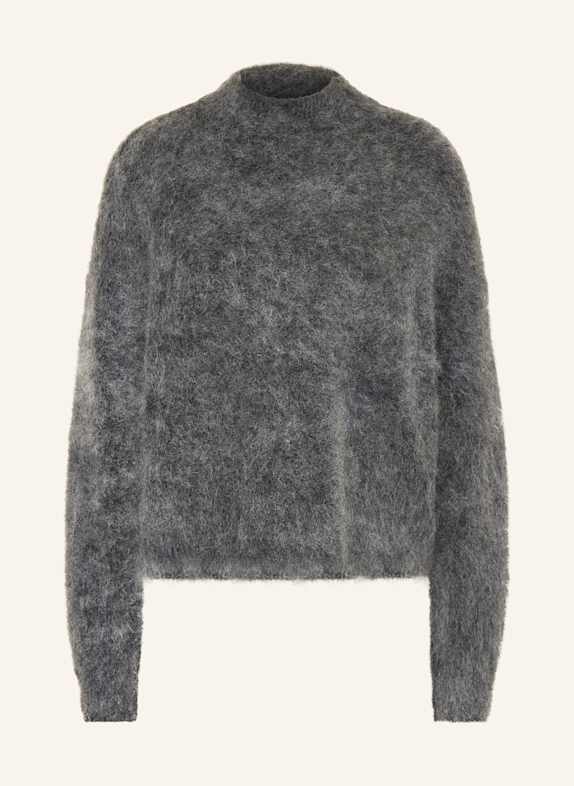 GESTUZ Pullover DEBBIEGZ mit Mohair GRAU