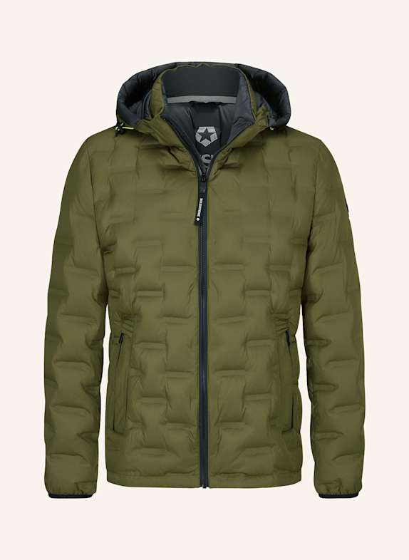 MILESTONE Lightweight-Daunenjacke MSBRAYDEN KHAKI