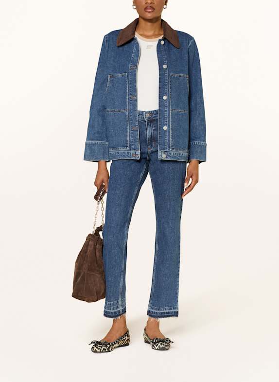 BAUM UND PFERDGARTEN Jeansjacke BENILDA BLAU/ BRAUN