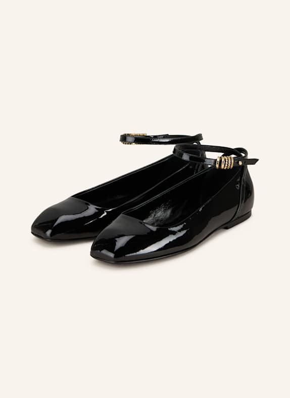 DOROTHEE SCHUMACHER Ballerinas GLOSSY SHINE SCHWARZ