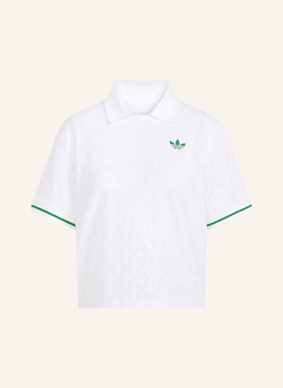 adidas Cropped-Poloshirt TENNIS CLIMACOOL POLO PRO WEISS