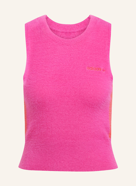 adidas Originals Stricktop FLUFFY KNITTED PINK