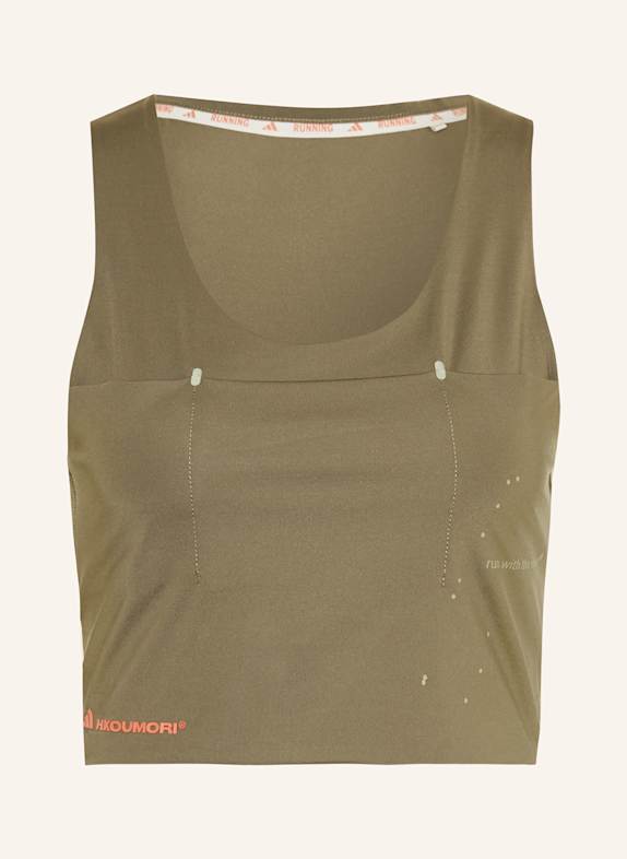 adidas Běžecký top ADI365 HK OLIVOVÁ