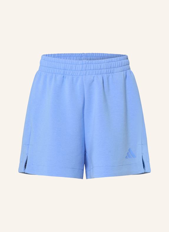adidas Šortky z mikinové látky SOFT LUX LOOSE TMAVĚ MODRÁ