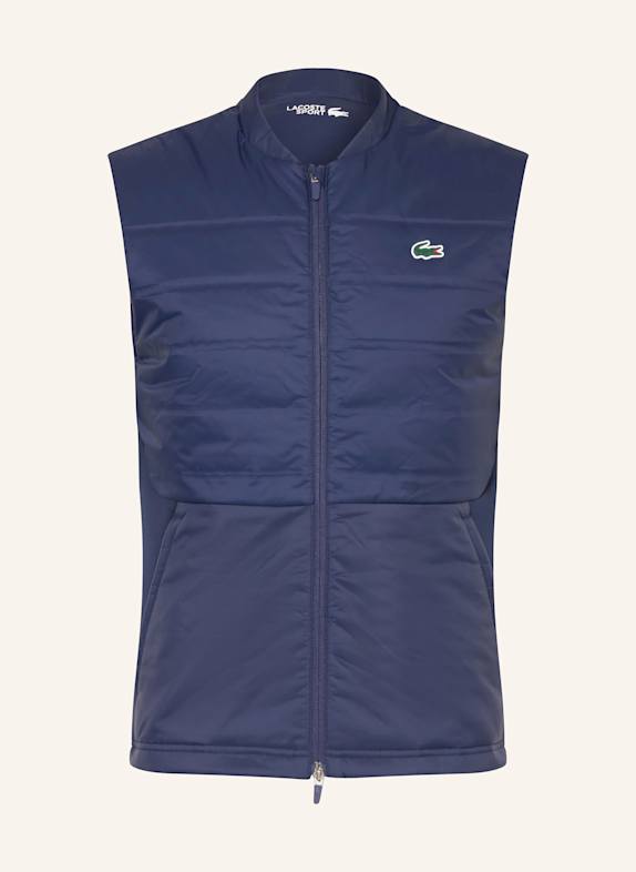 LACOSTE Hybrid-Steppweste DUNKELBLAU