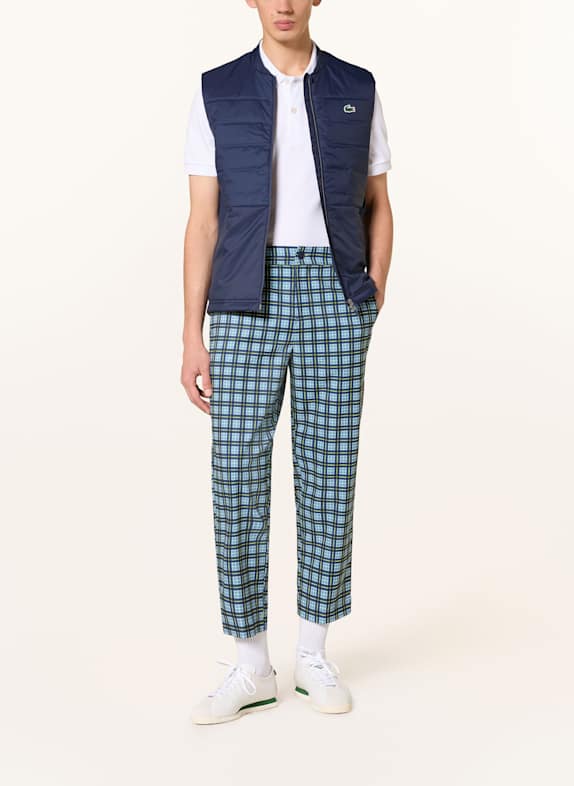 LACOSTE Hybride gewatteerd vest DONKERBLAUW
